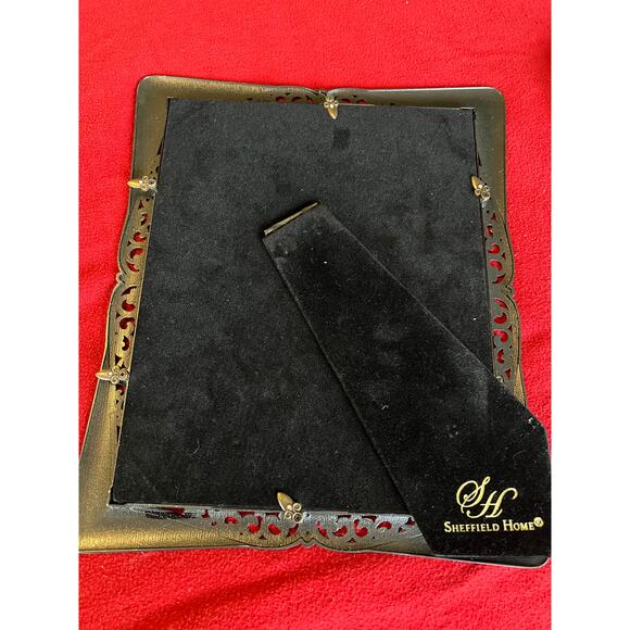 Sheffield Home metal enamel picture frame Victorian style ornate vintage 8x10 - Picture 3 of 6